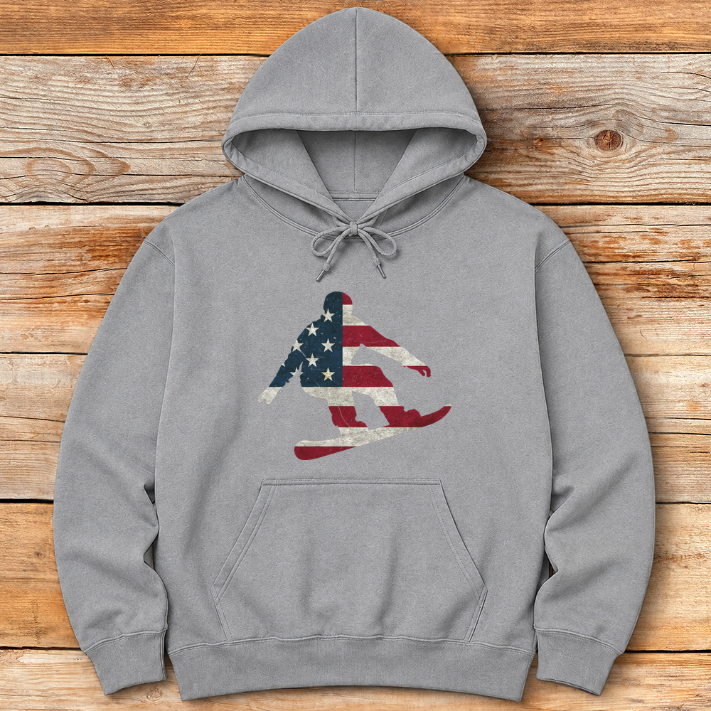 USA Flag Snowboard
