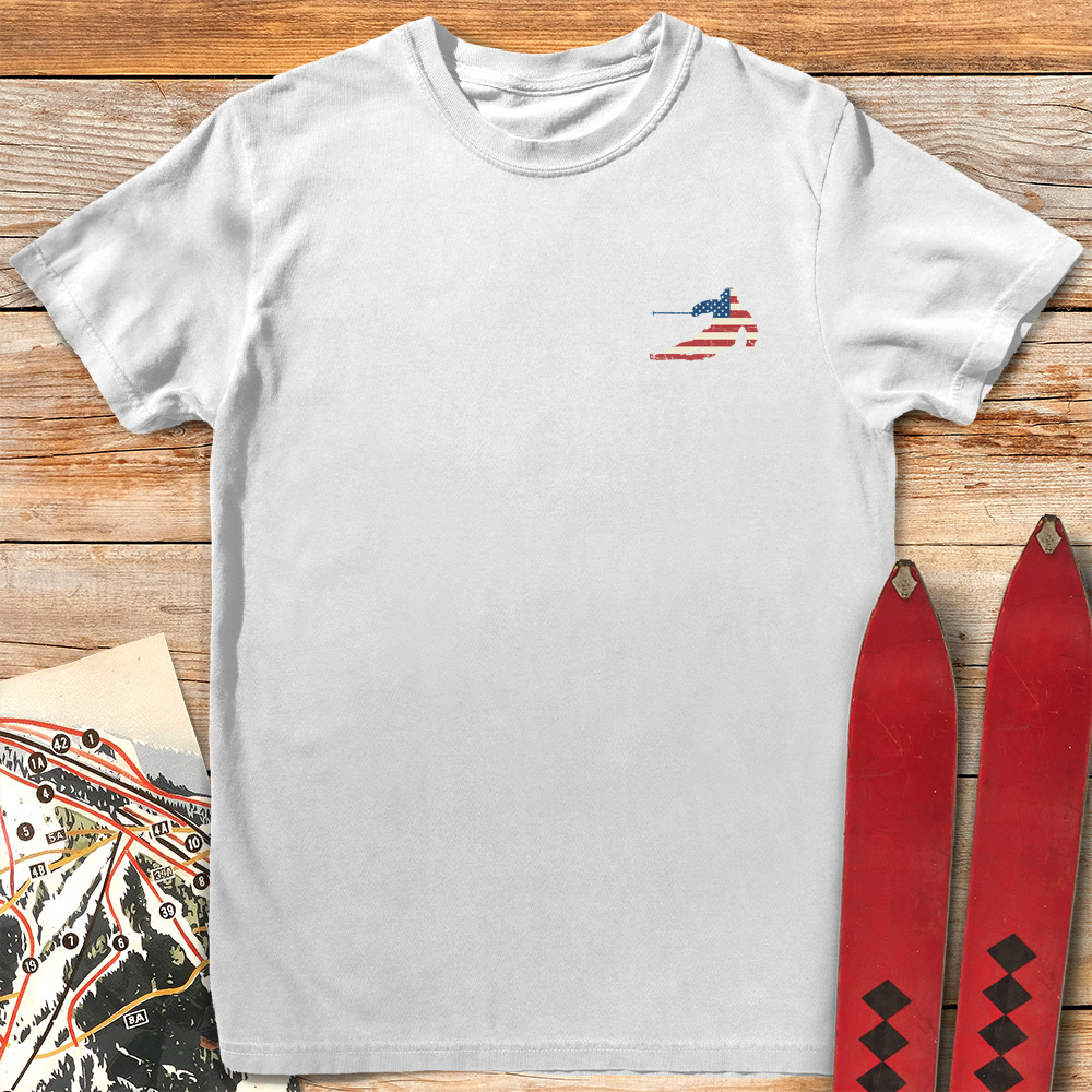 USA Flag Ski Pocket