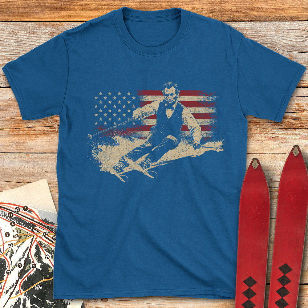 Lincoln Ski Flag