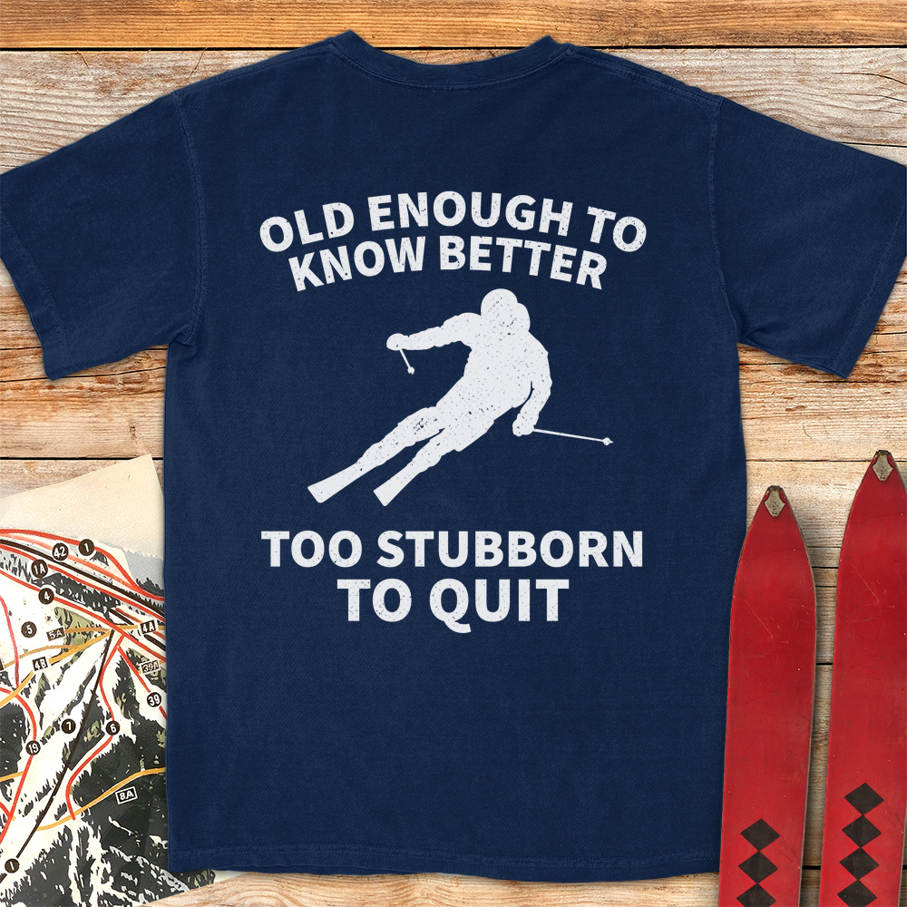 Old Stubborn Skier