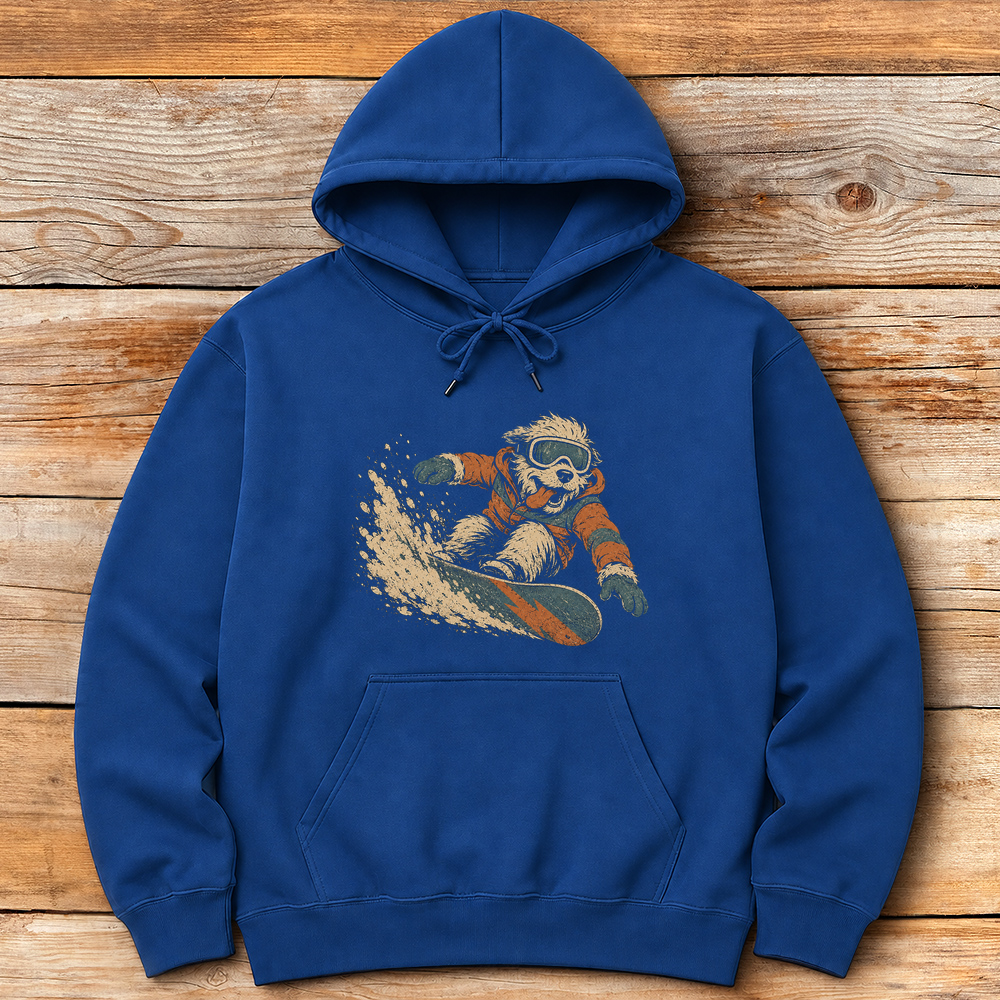 Canine Snowboarder