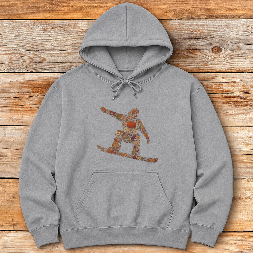Fall Flower Snowboarder