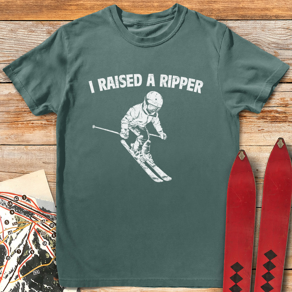 Raised A Ripper Ski