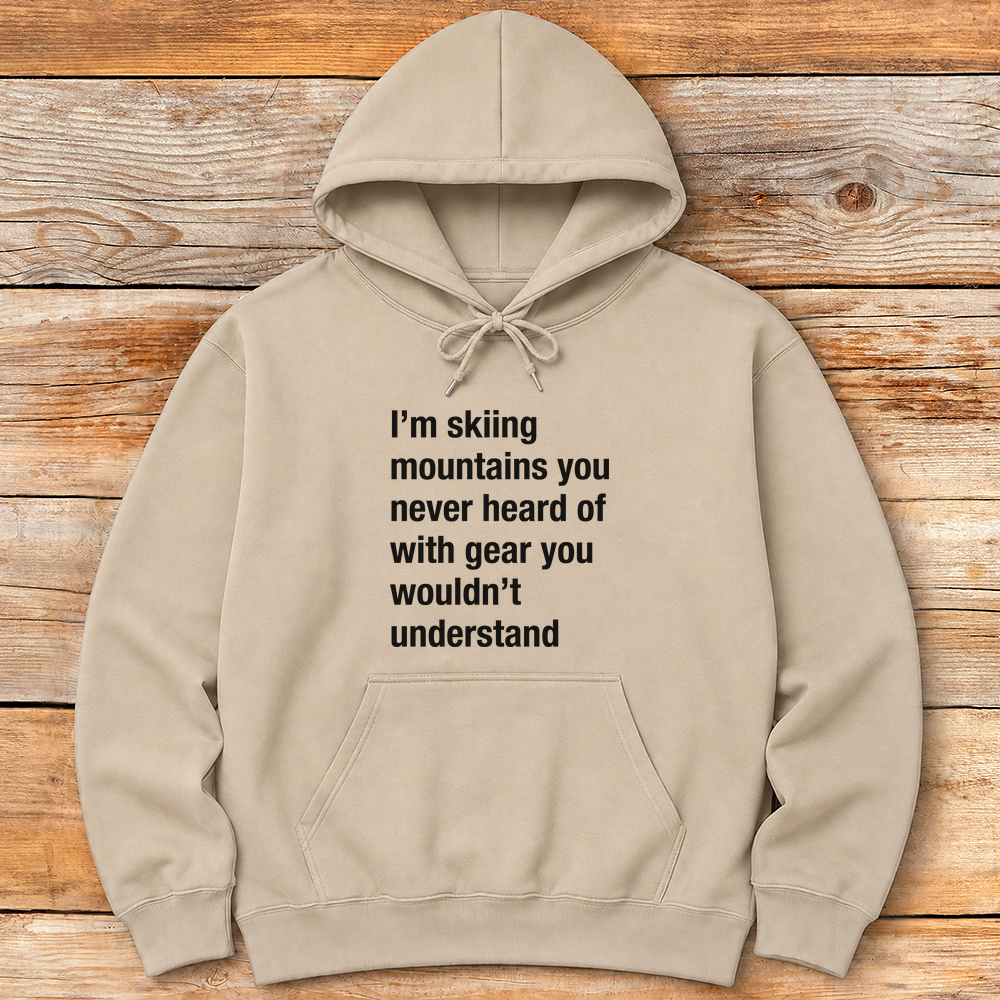 You Wouldn't Understand