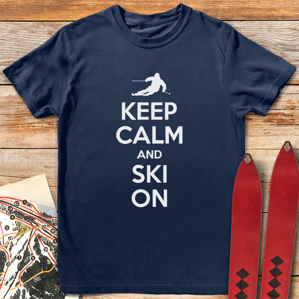 Keep Calm And Ski