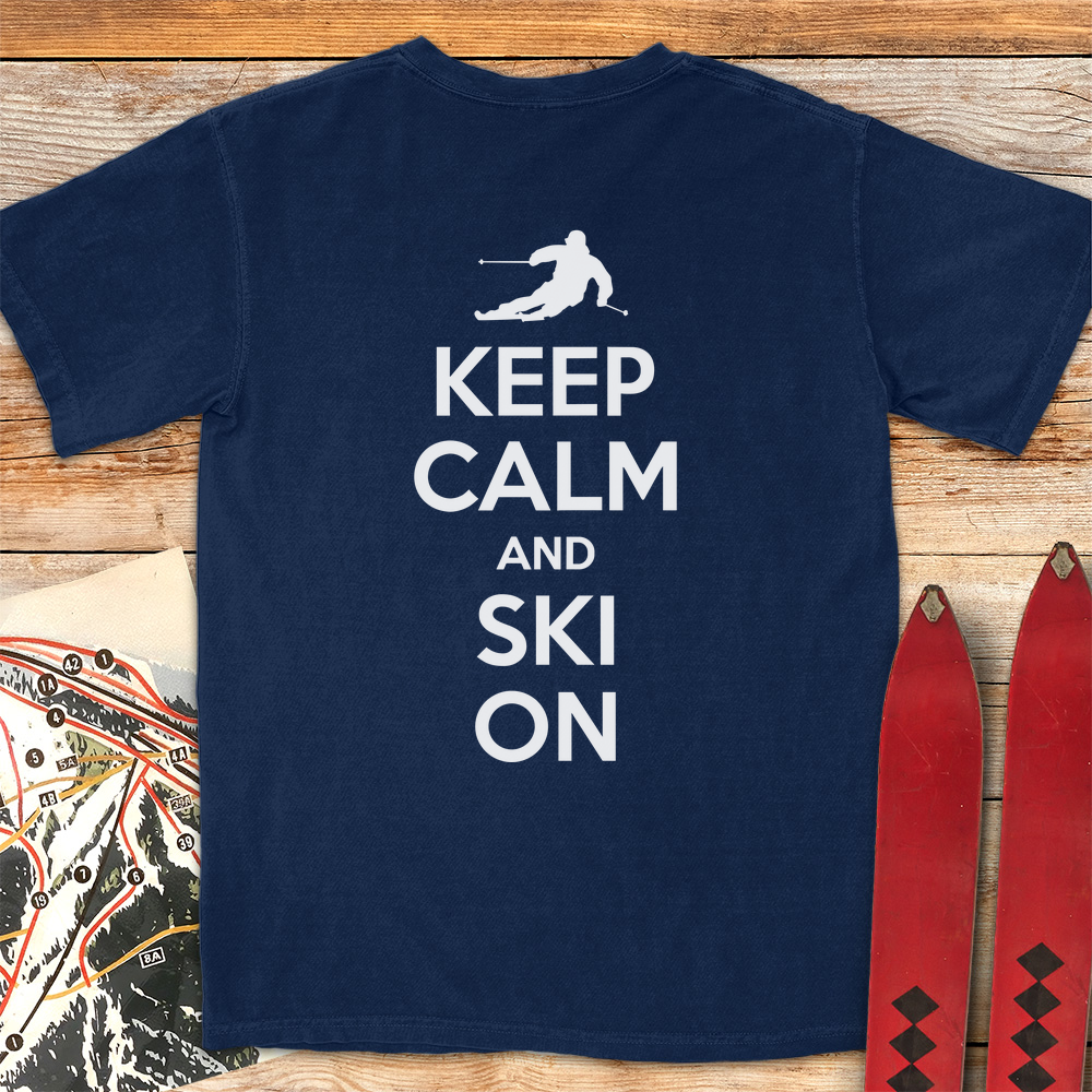 Keep Calm And Ski