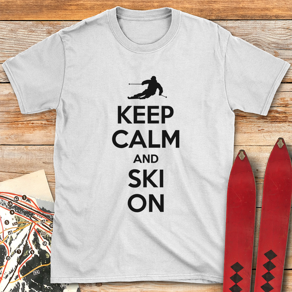 Keep Calm And Ski