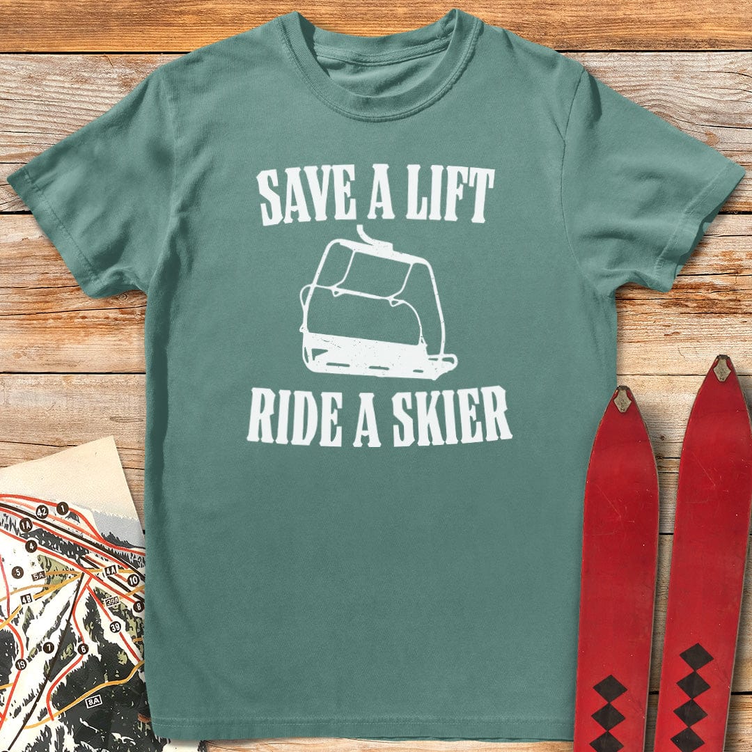 Ride a Skier T-Shirt