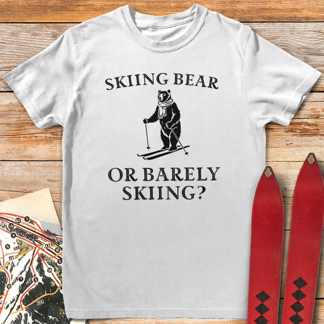 Barely Skiing