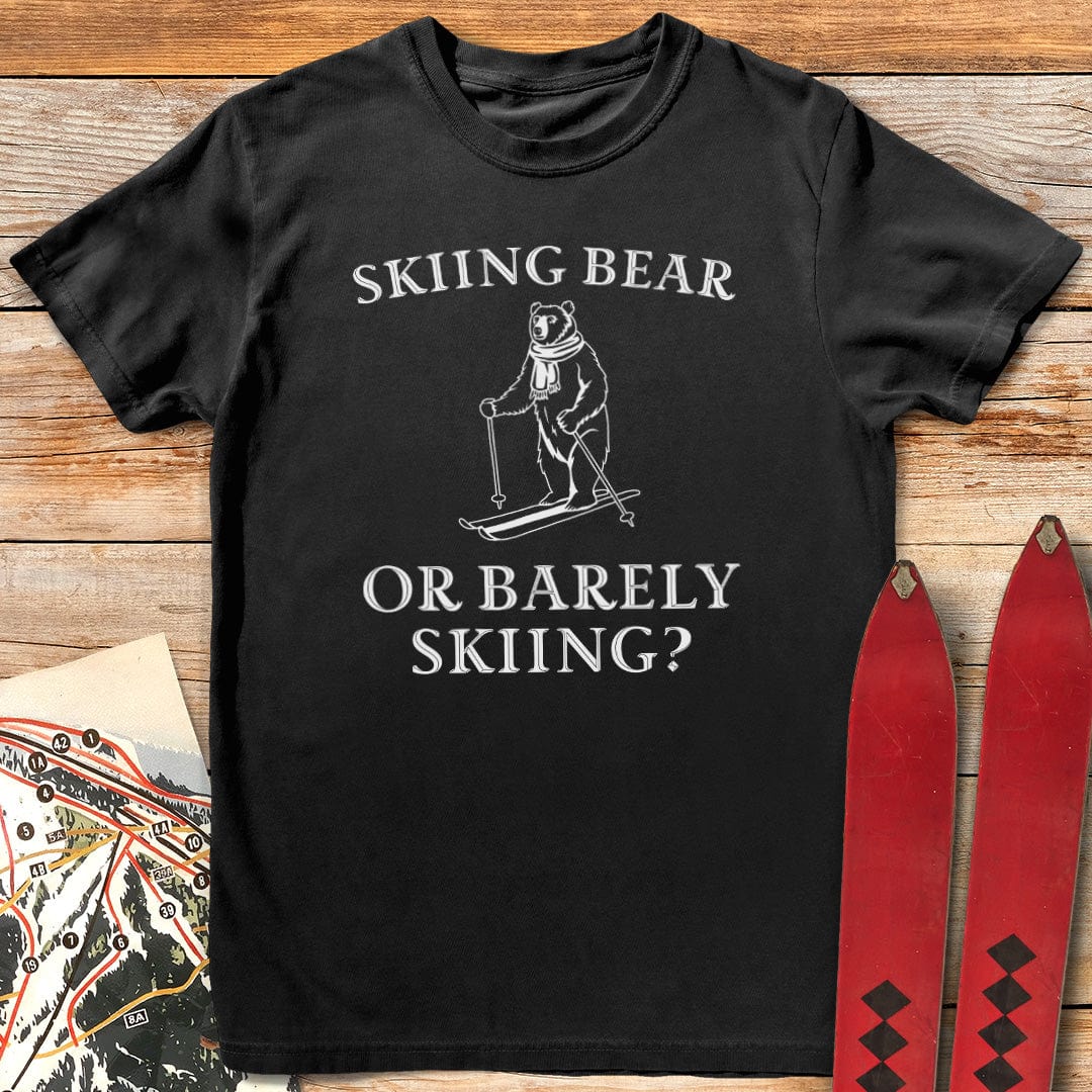Barely Skiing