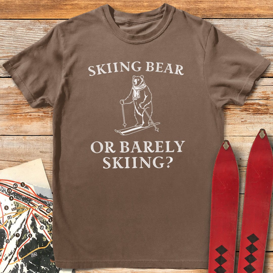 Barely Skiing