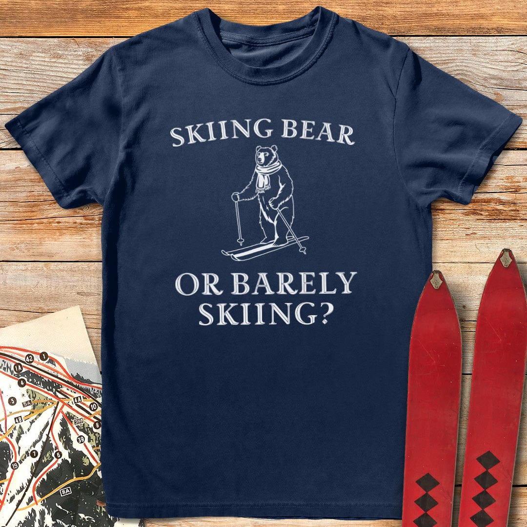 Barely Skiing