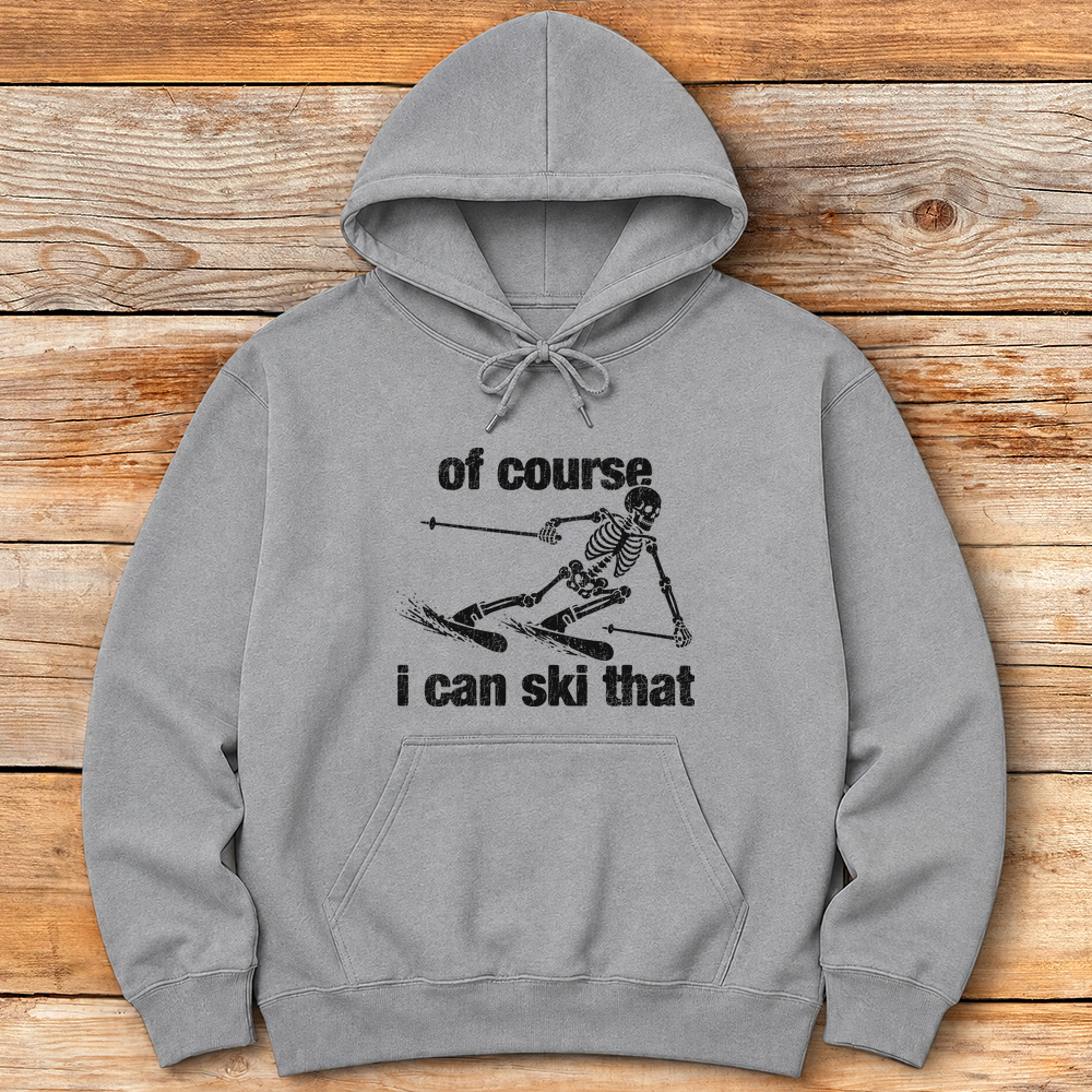 Of Course Ski Skeleton