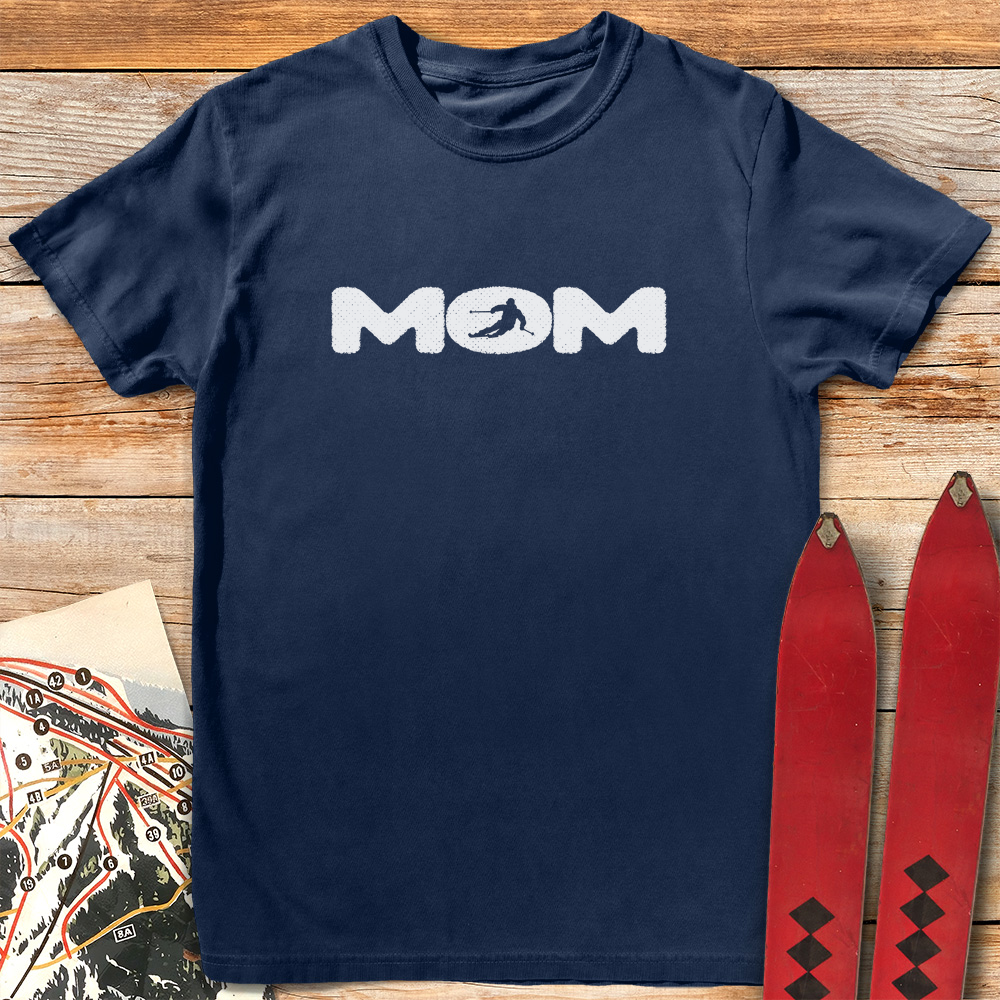 Ski Mom Silhouette