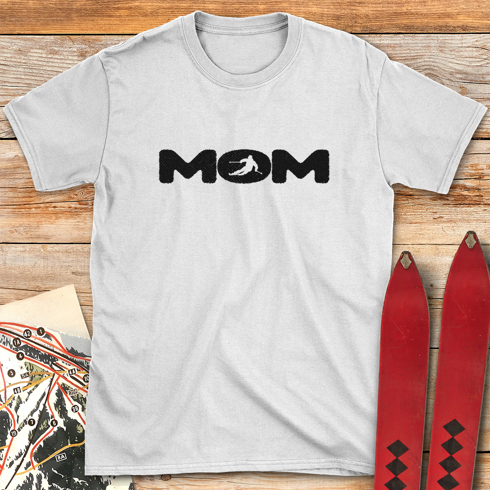 Ski Mom Silhouette