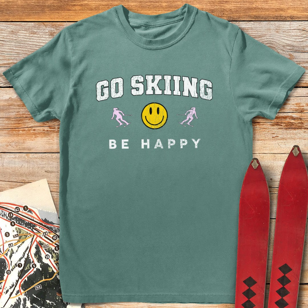 Go Skiing Be Happy