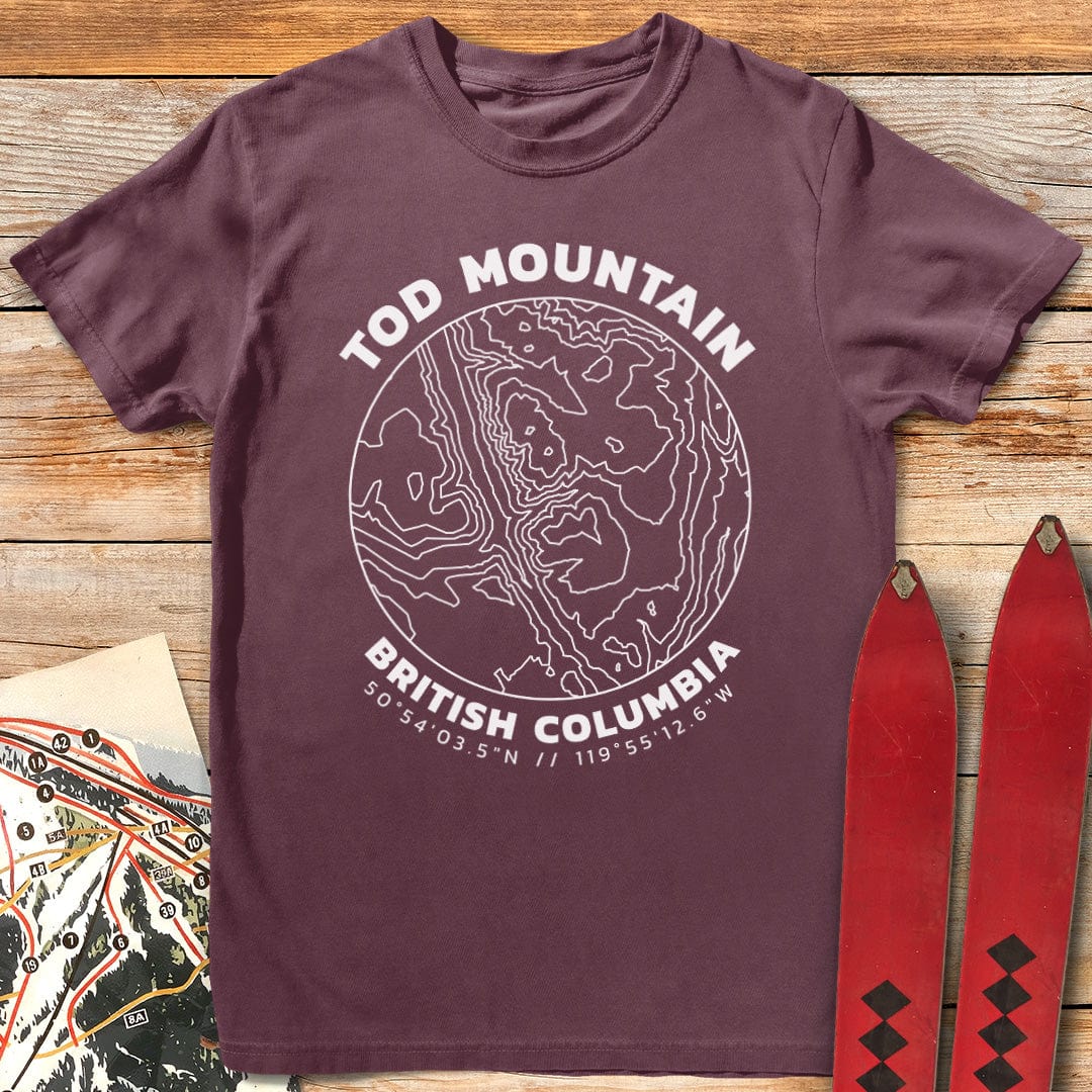 Tod Mountain Topography T-Shirt