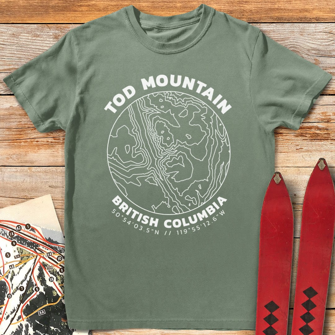 Tod Mountain Topography T-Shirt