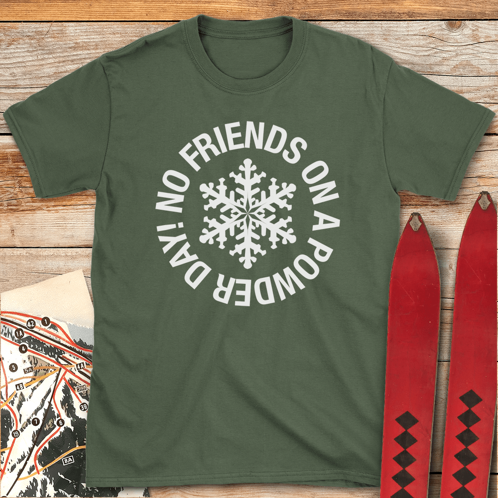 No Friends Powder Circle