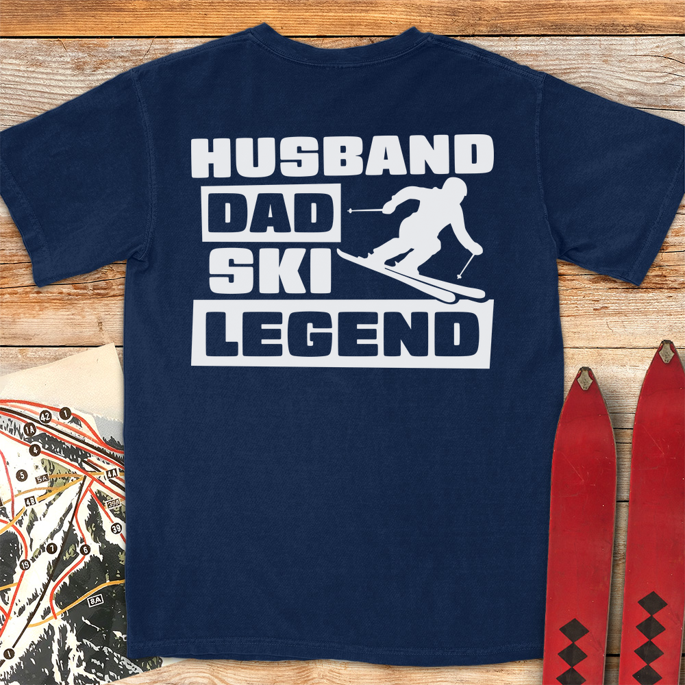 Husband Dad Ski Legend