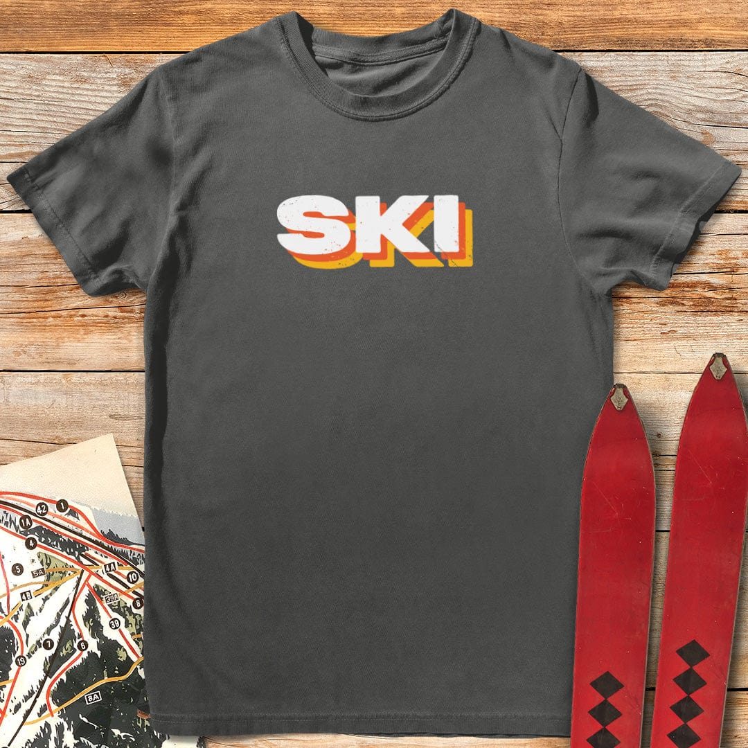 Simple Ski Retro T-Shirt