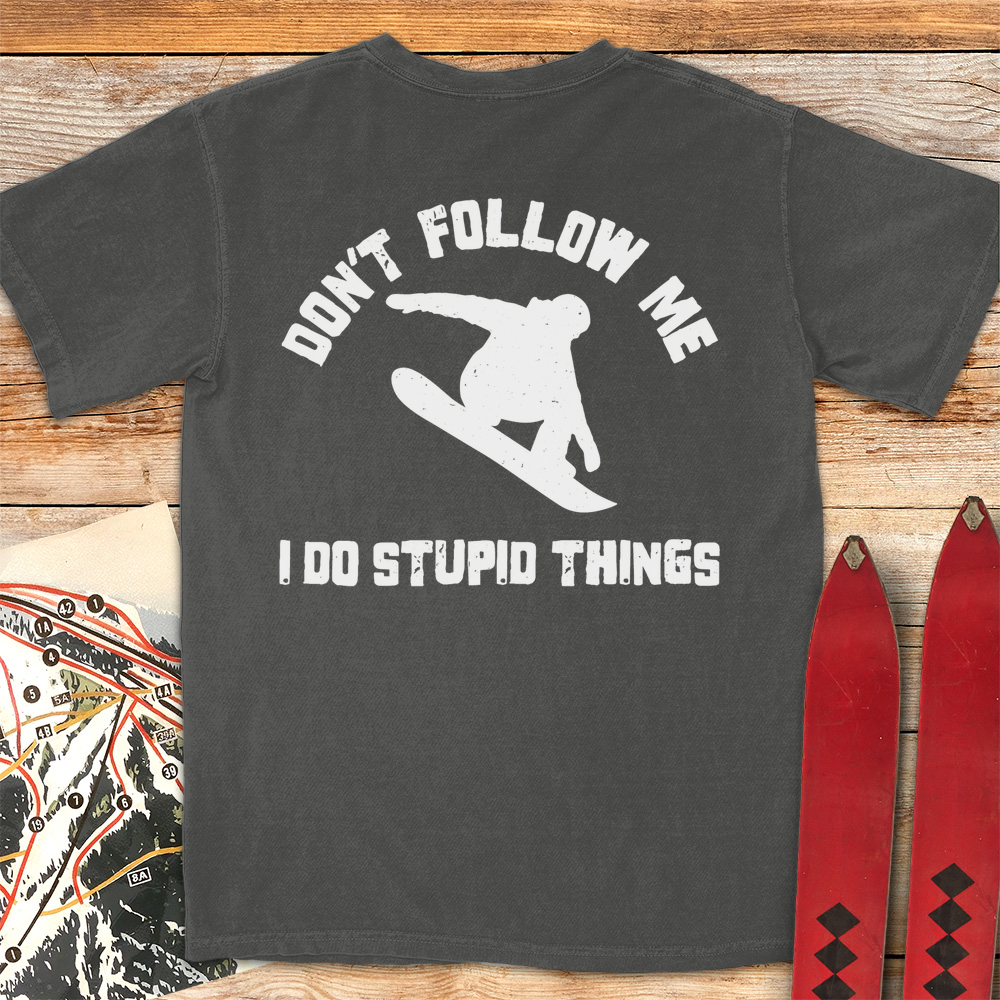 Don't Follow Me Snowboard