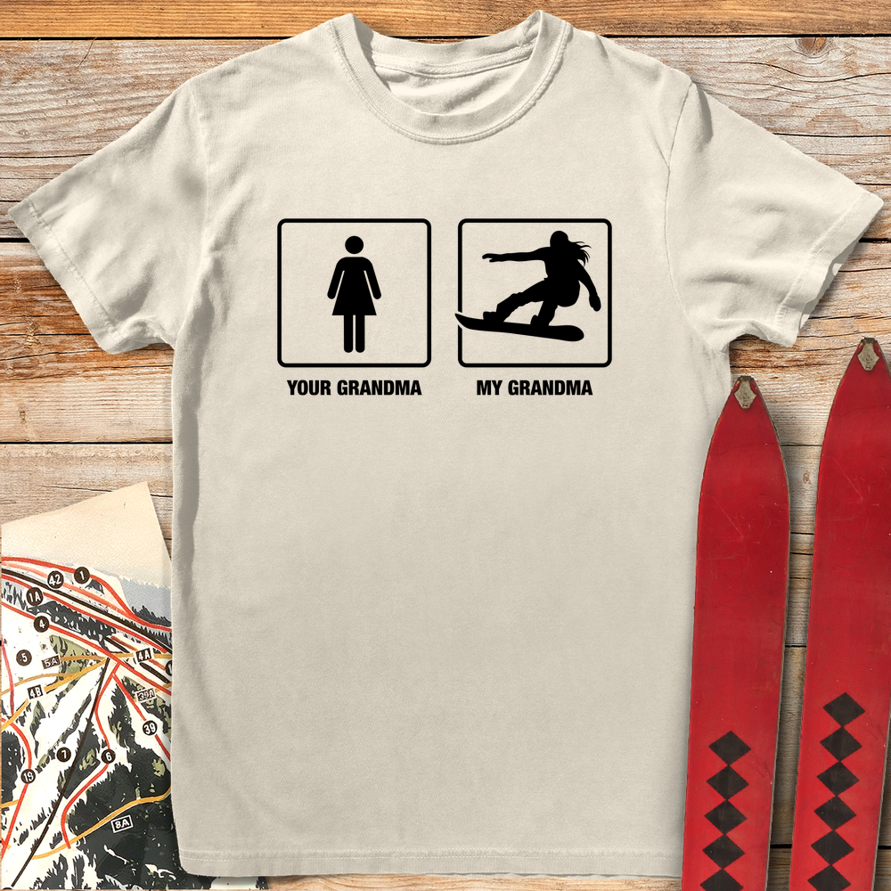 Grandma Snowboards T-Shirt