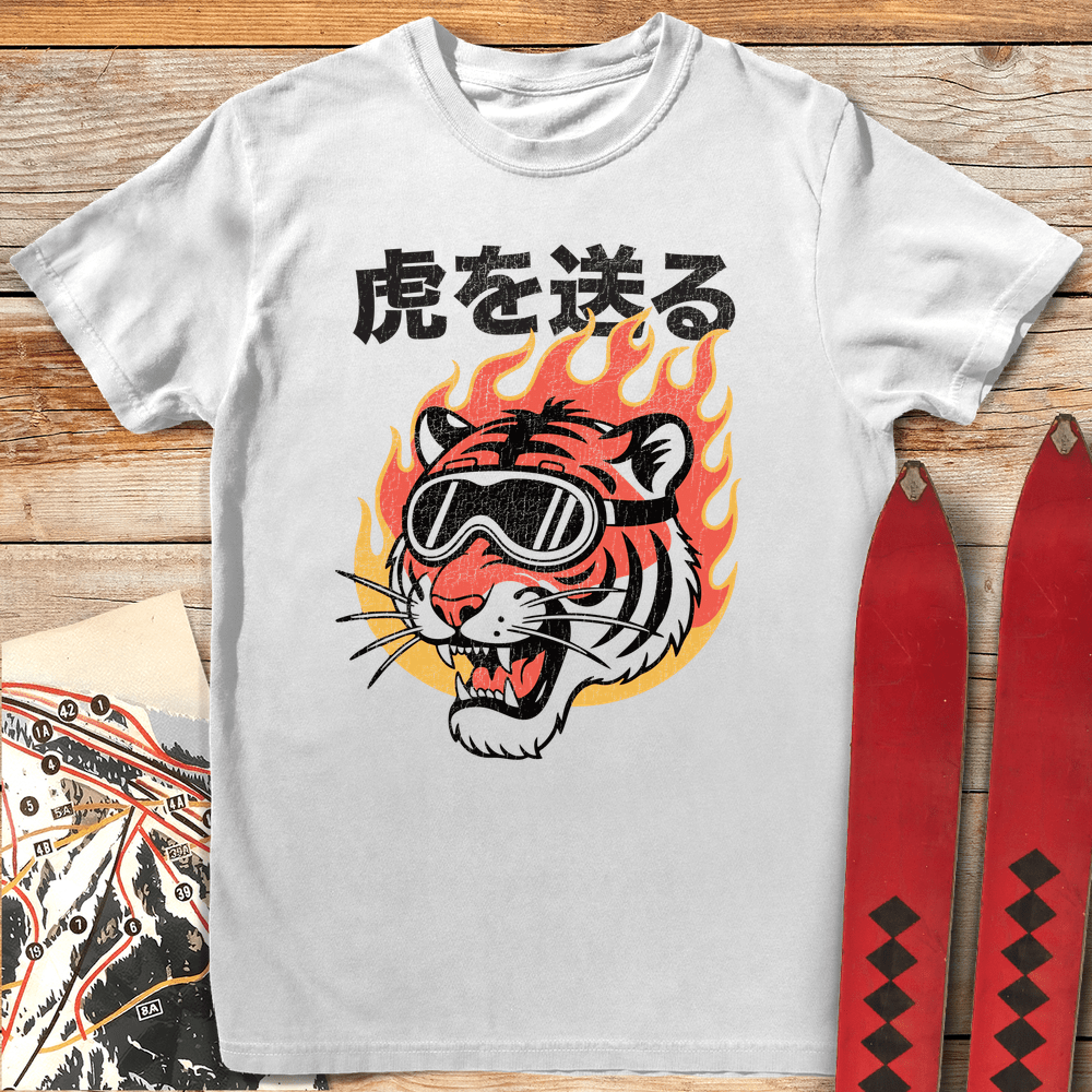 Send It Tiger White