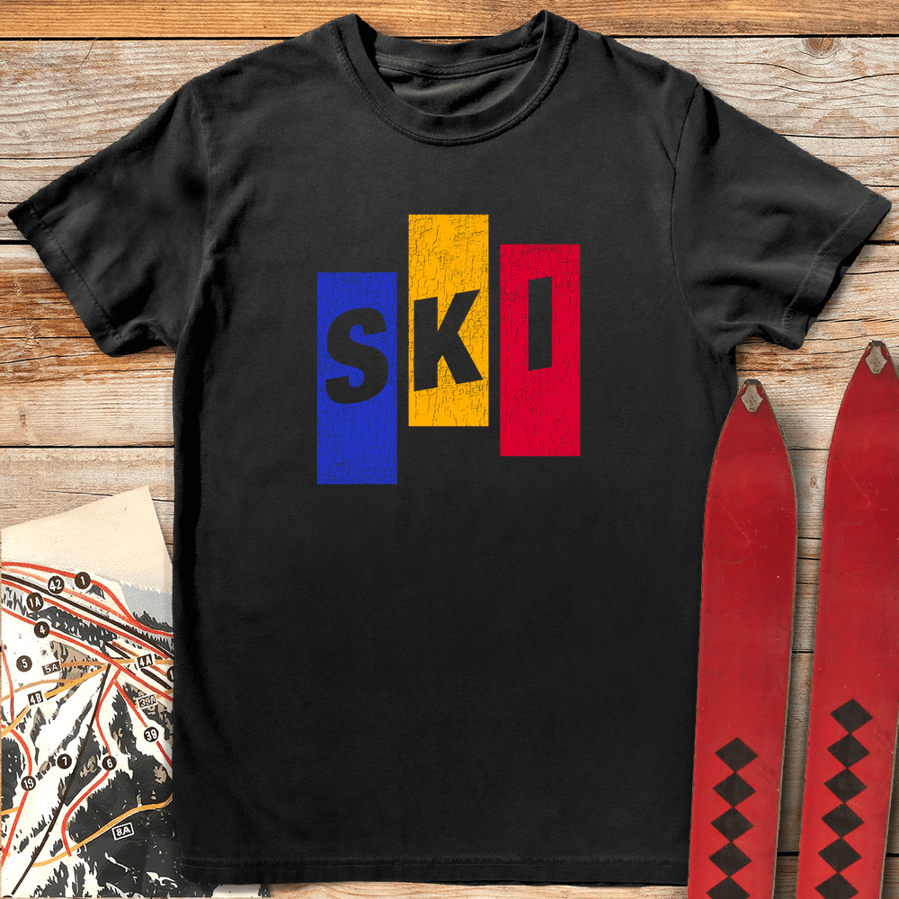Vintage Ski Blocks