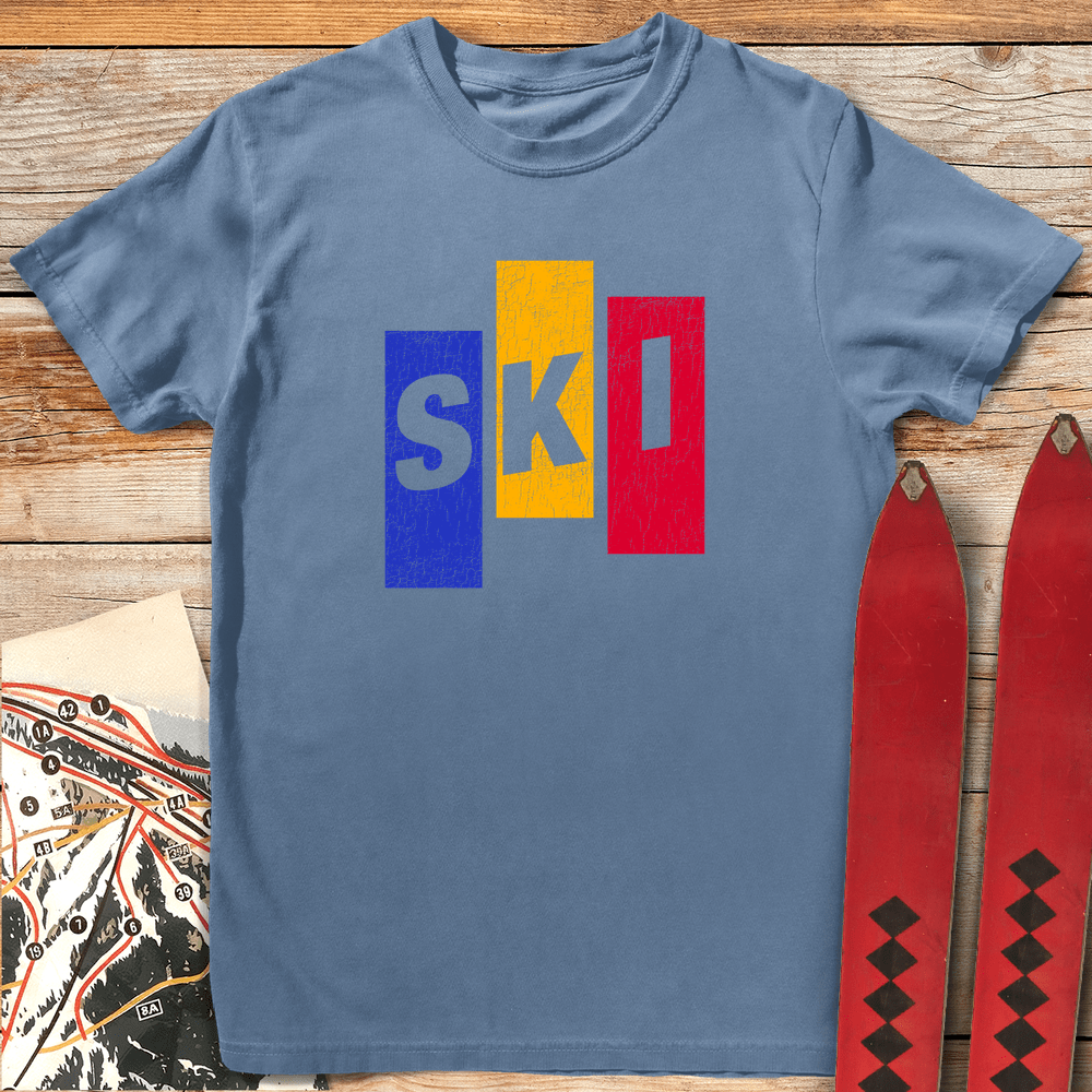 Vintage Ski Blocks