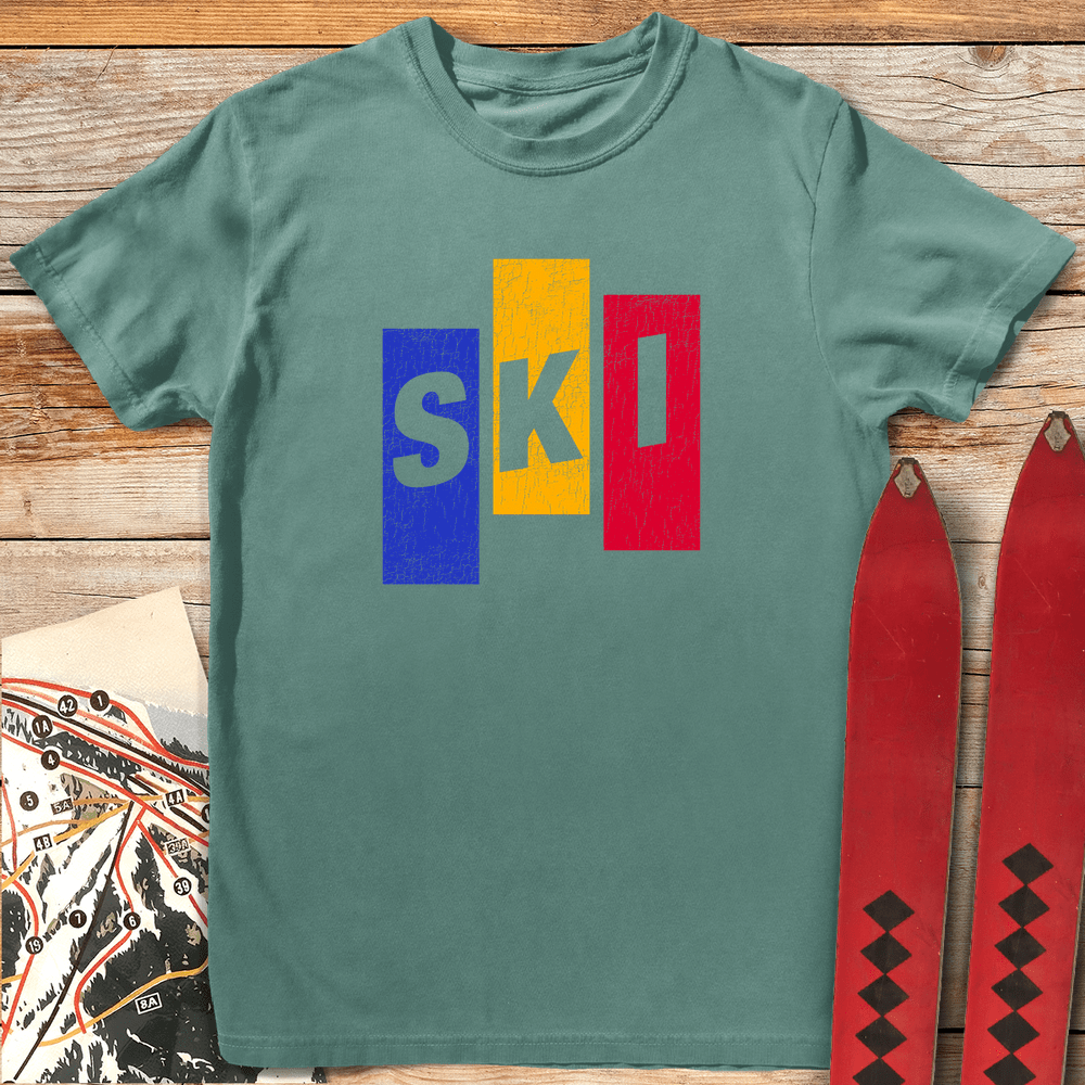 Vintage Ski Blocks