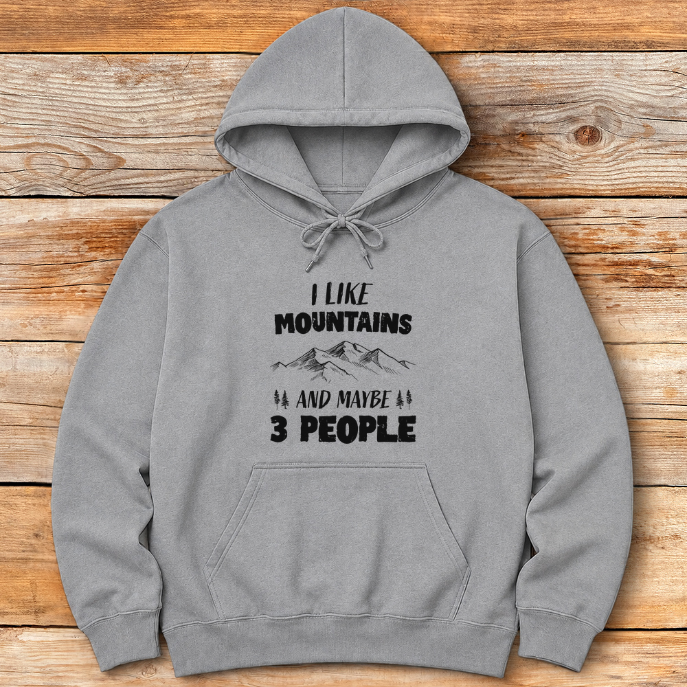 Mountains & 3 People