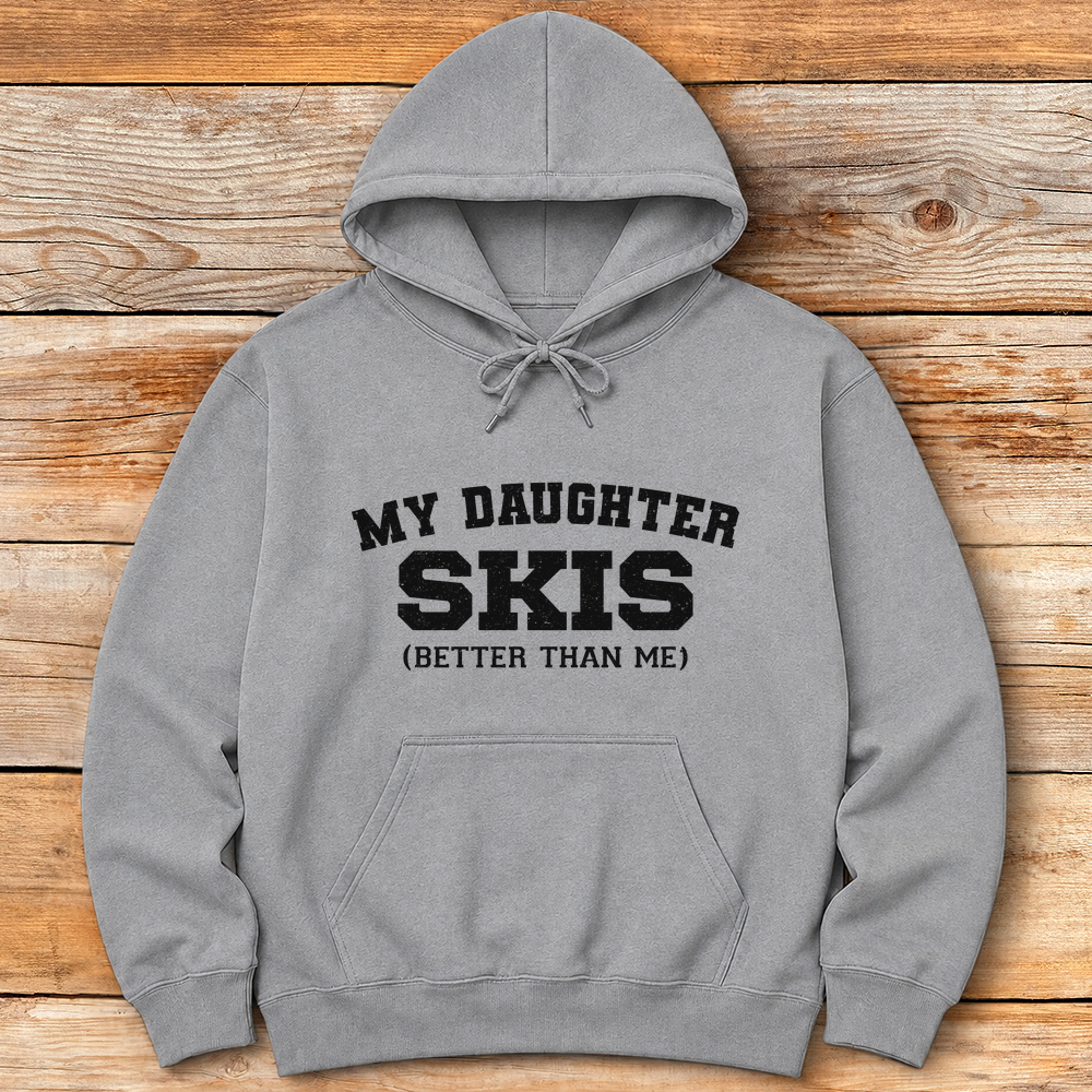 Daughter Skis Better