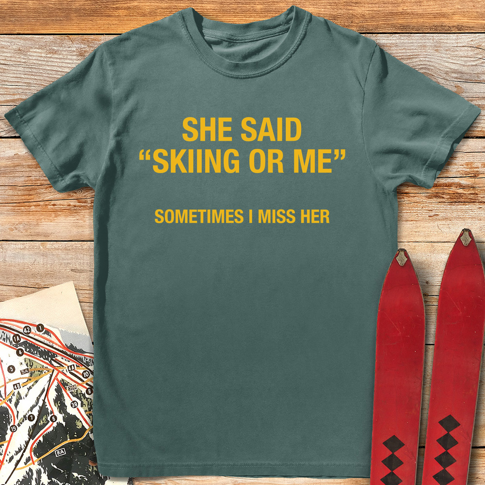 Skiing Or Me