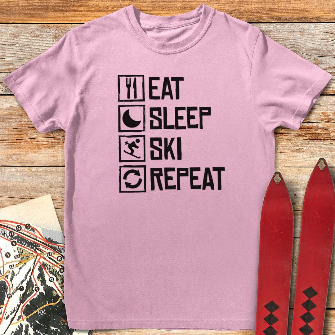 Eat Sleep Ski Repeat