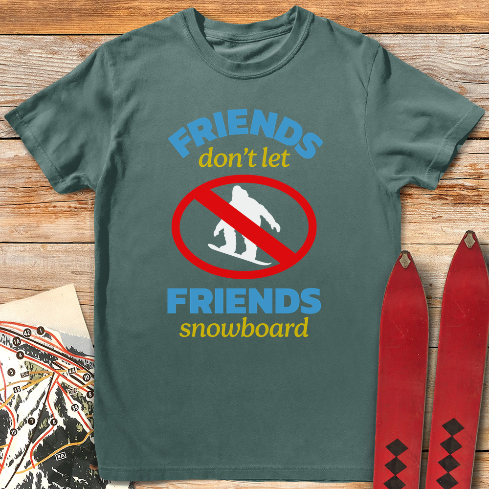No Snowboard Friends