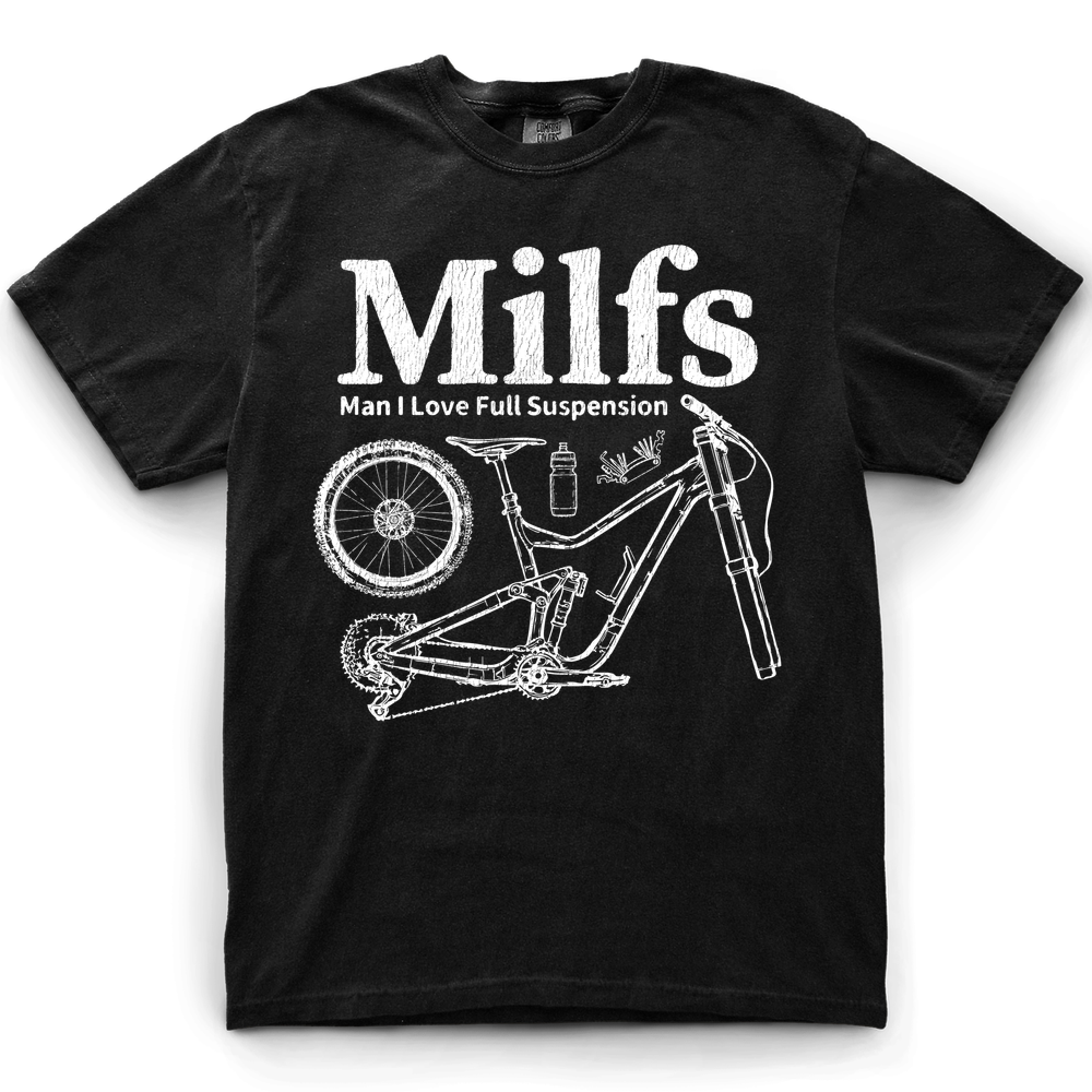 Full Suspension T-Shirt - Black