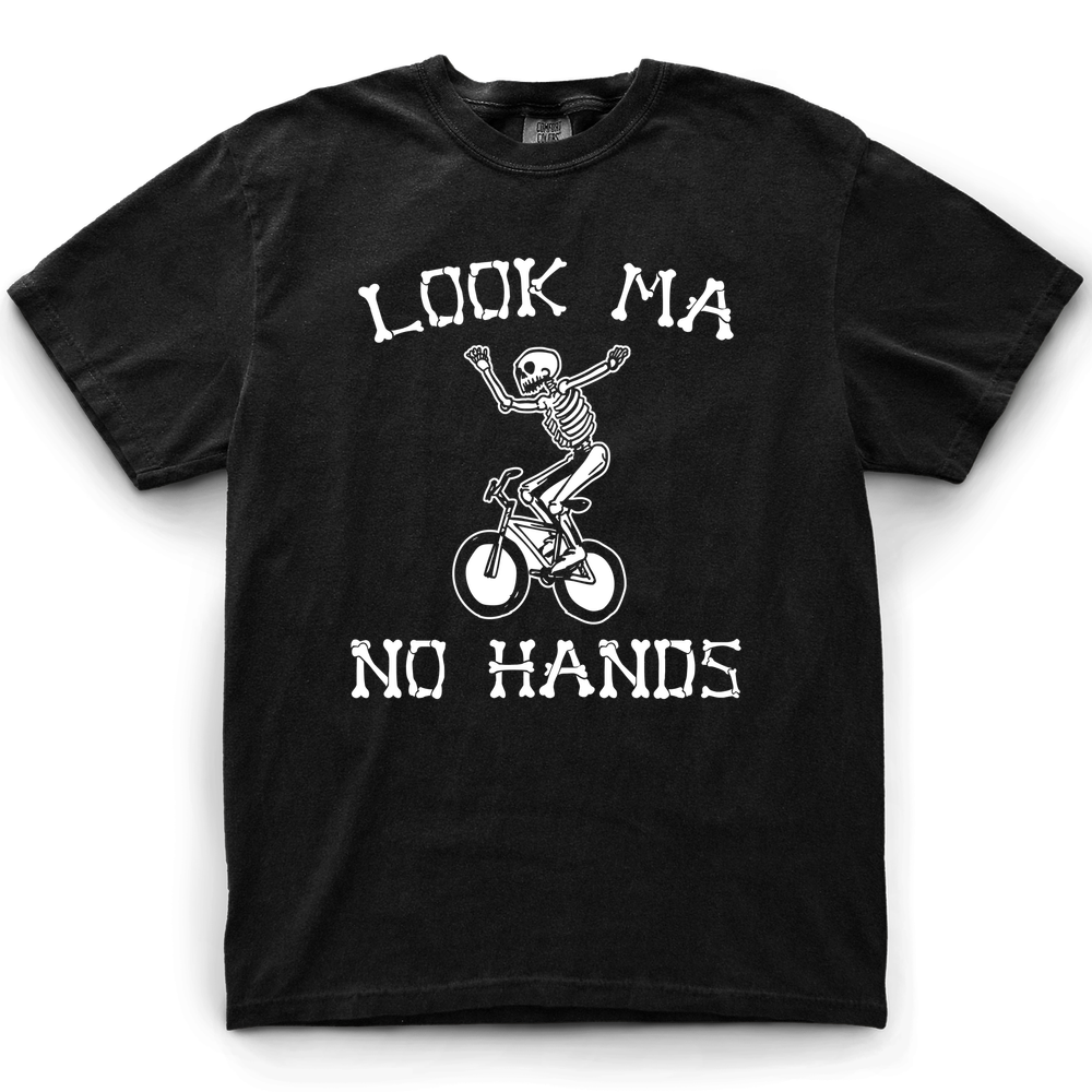Look Ma No Hands T-Shirt - Black