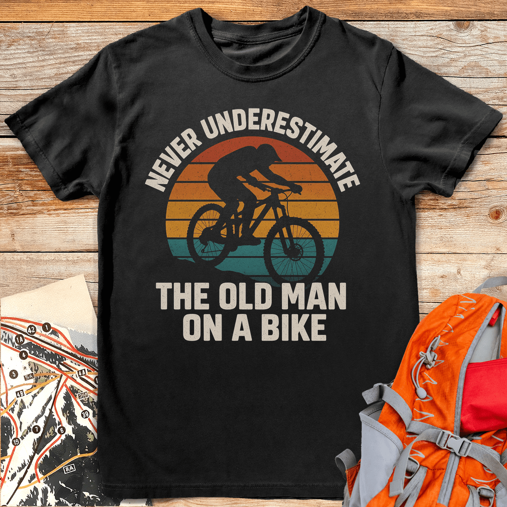 Old Man Biker - Black