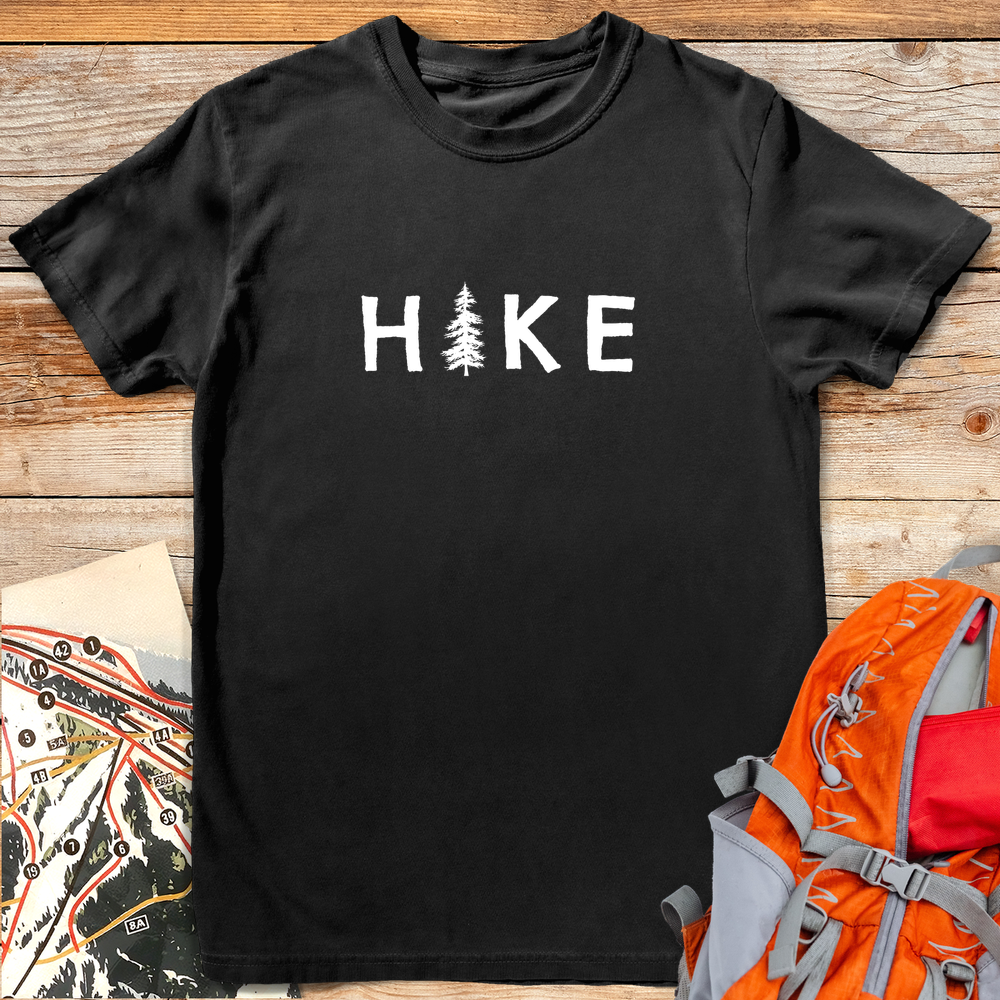 408 Hike Tree White - Black
