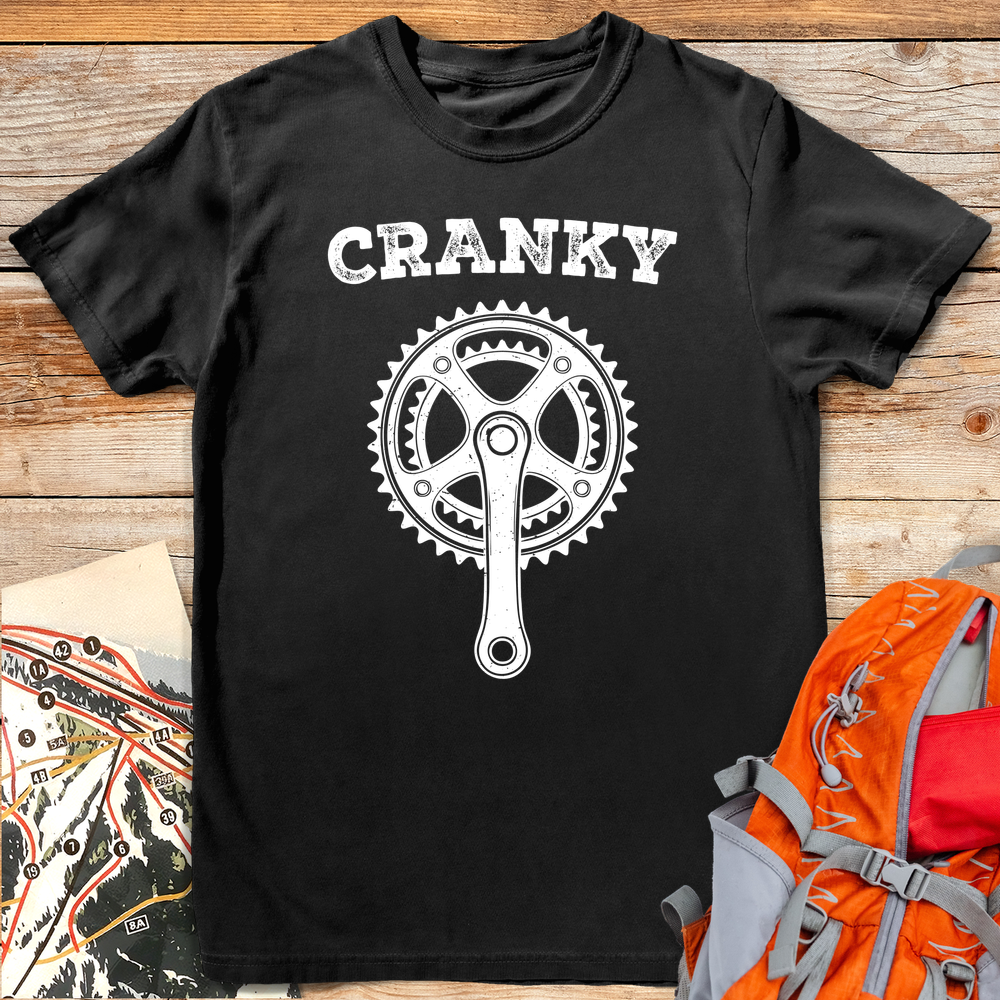 416 Cranky White - Black