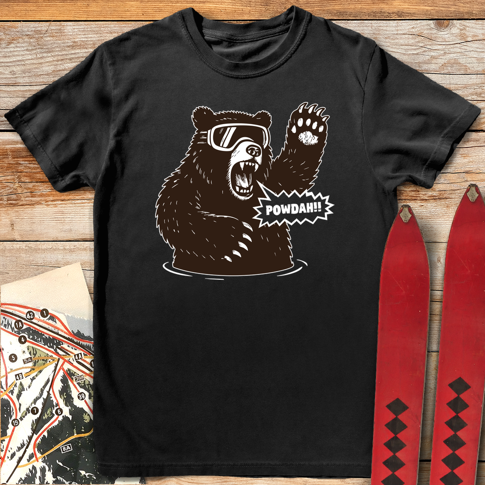 379 Powdah Bear White - Black