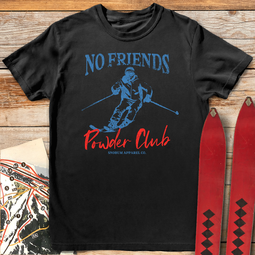 511 No Friends Powder Club - Black