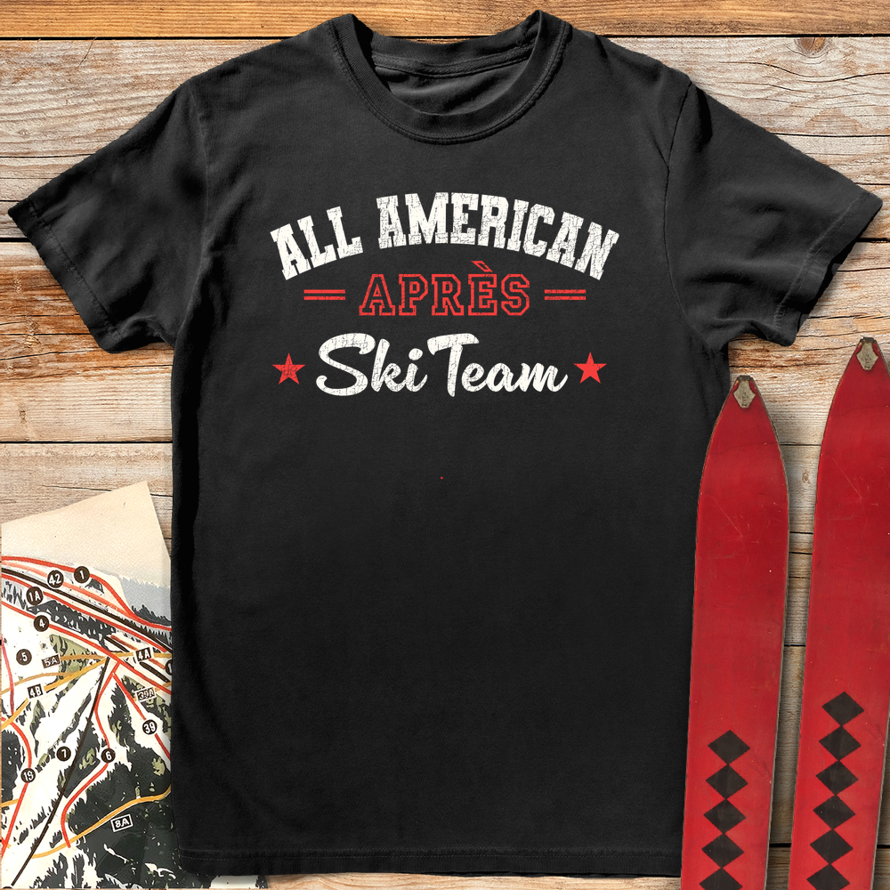 525 All American Ski Team White - Black