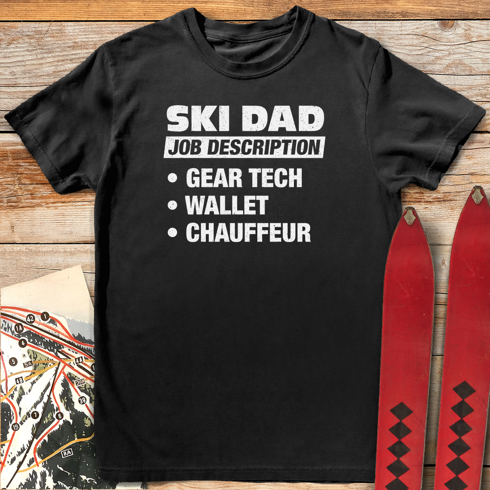 560 Ski Dad Job White - Black