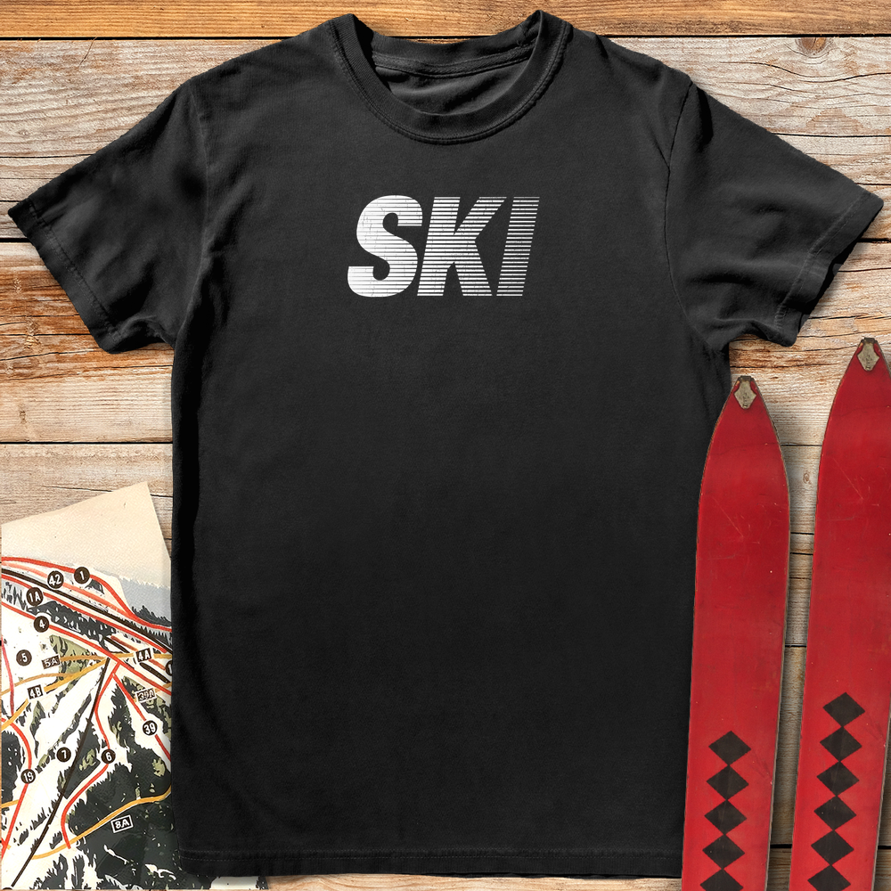 555 Faded Ski White - Black