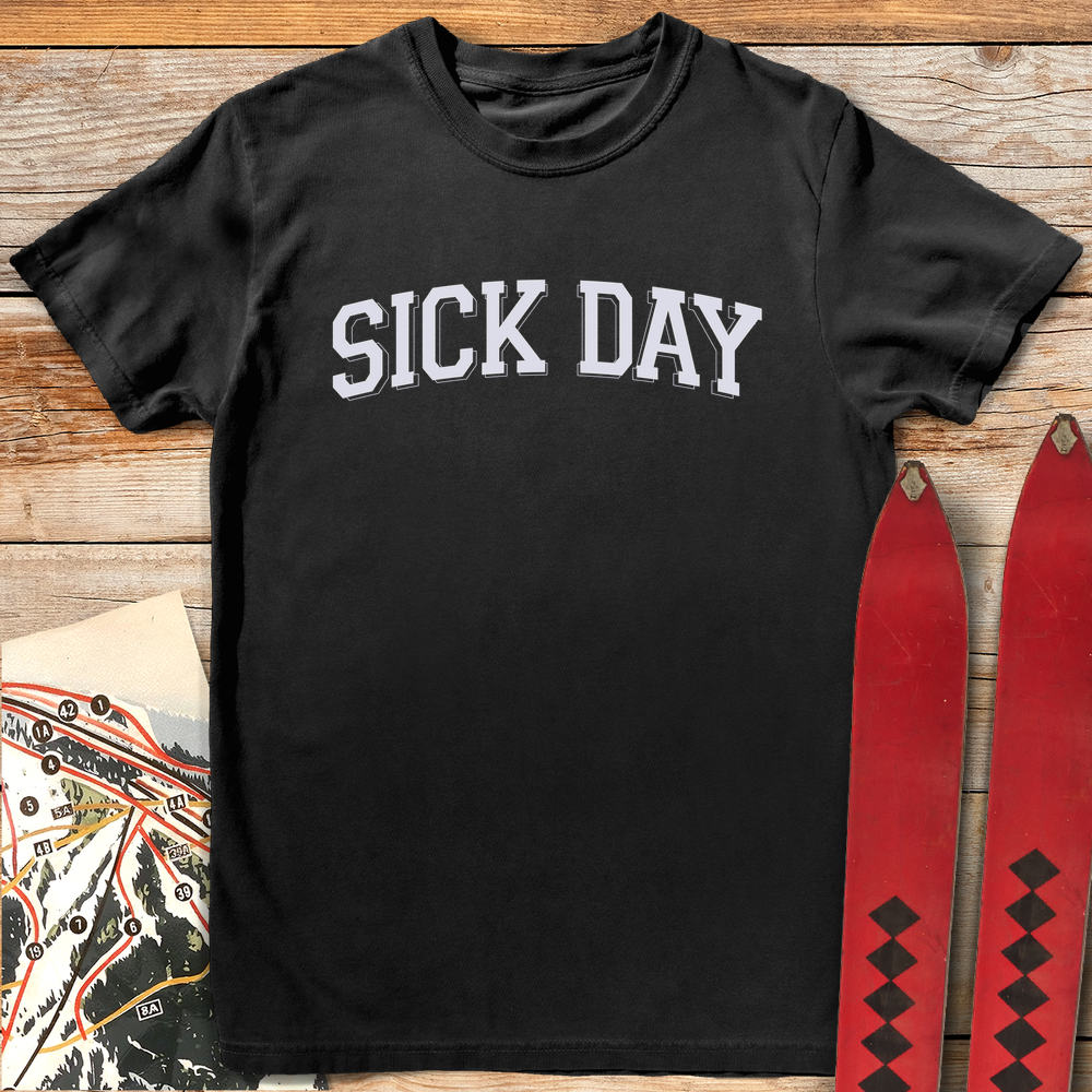 585 Sick Day White - Black