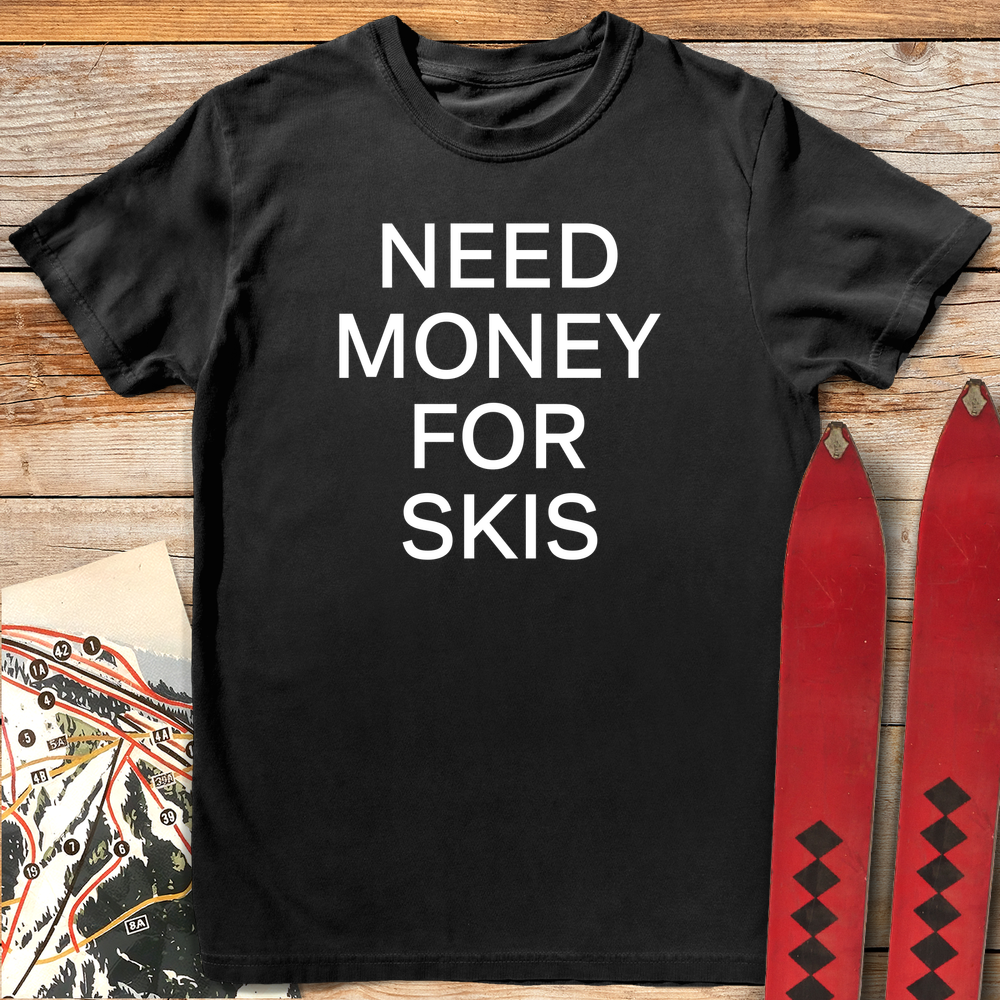 768 Money For Skis White - Black