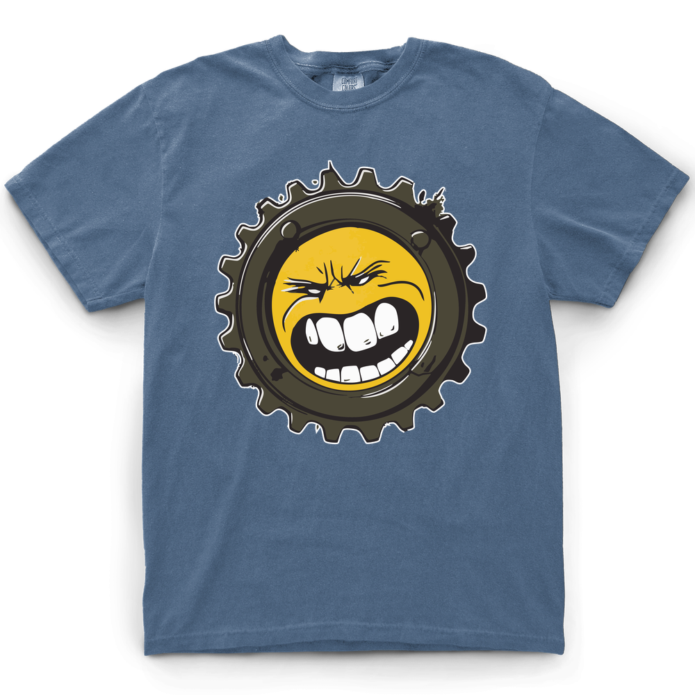 Cranky Gear T-Shirt - Blue Jean