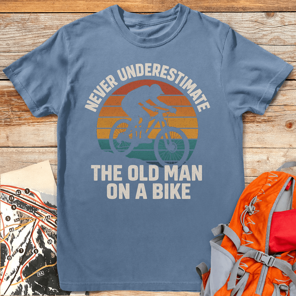 Old Man Biker - Blue Jean